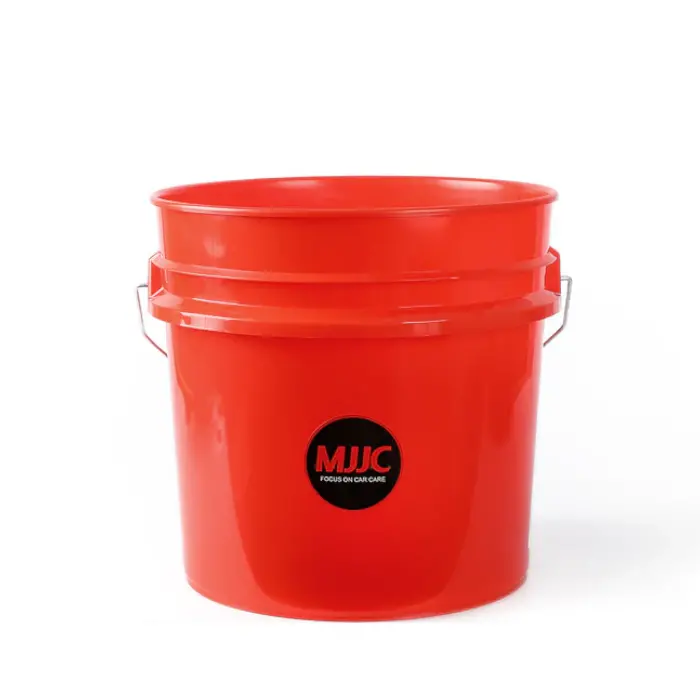 Mjjc Car Wash Bucket 17 Liter (Red) 1