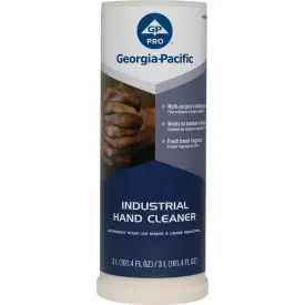 Georgia-Pacific Medium-Duty Paste Industrial Hand Cleaner Dispenser Refills, Lemon, 4 Bottles/Case 1
