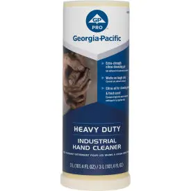 Georgia-Pacific Heavy-Duty Gel Industrial Hand Cleaner Dispenser Refills, Citrus, 4 Refills Per Case 1