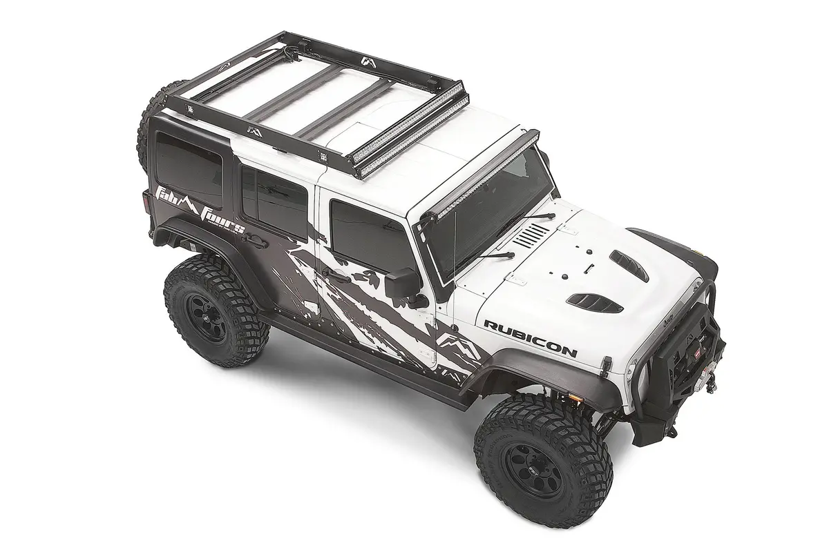 Fab Fours 72" Universal Roof Rack Rr72-1 1