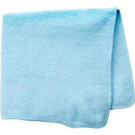 Rubbermaid Commercial Products Microfiber Economy Cloth 16" X 16" Blue, Polyester/Nylon, Blue 1