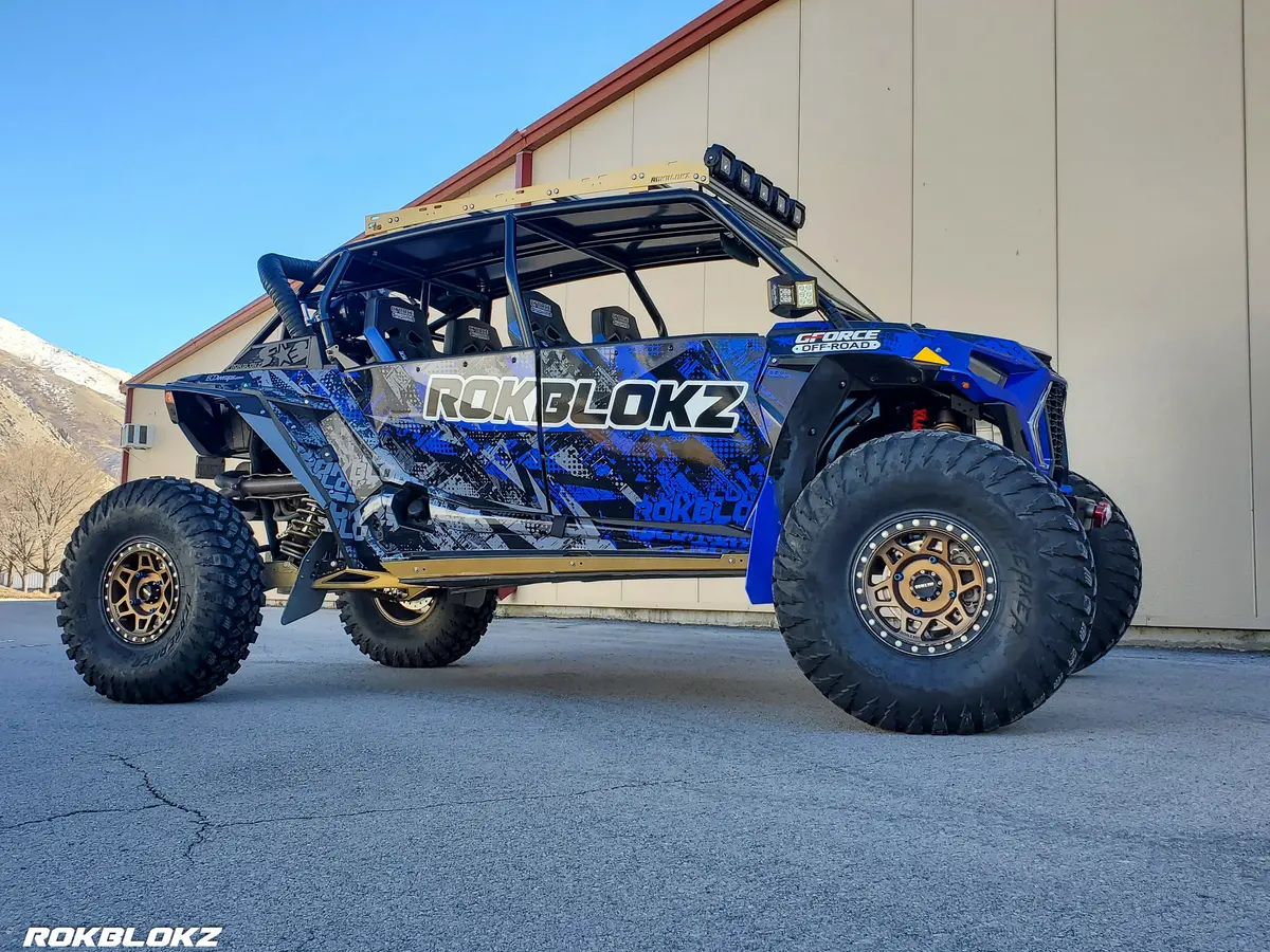 Polaris Rzr Xp Turbo S - "The Beast" 2018-2021 Fender Extensions 17