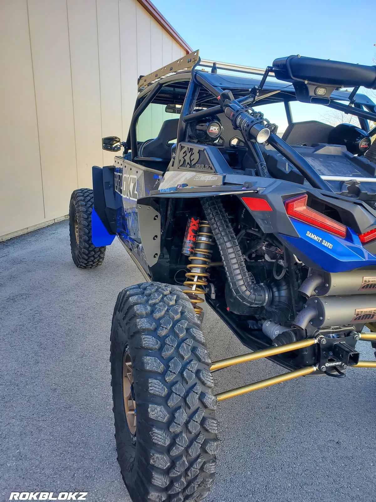Polaris Rzr Xp Turbo S - "The Beast" 2018-2021 Fender Extensions 10