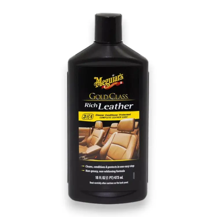 Meguiar's Gold Class Rich Leather Cleaner & Conditioner Gel (G17916) 16Oz. 1
