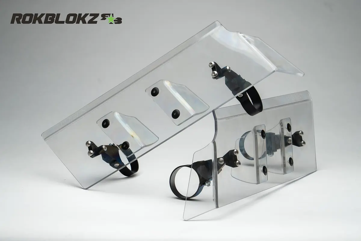 Rokblokz Air Blades - Utv Wind Deflector Kit 1