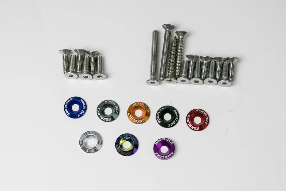 Anodized Aluminum Washer Kits For Rzr Xp 1000 7