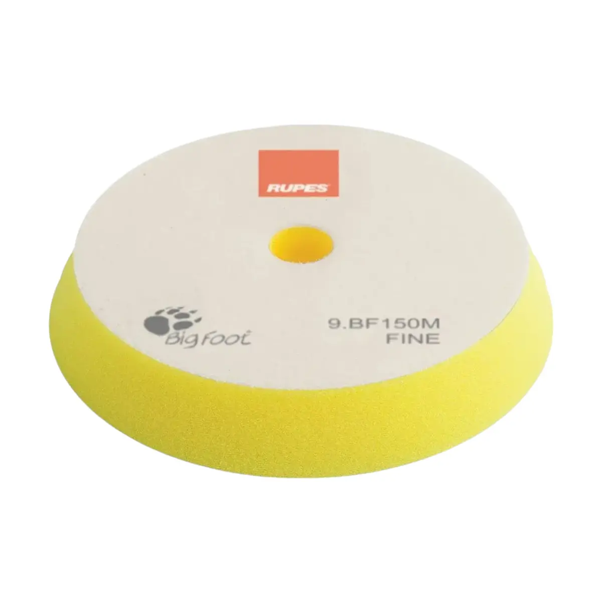 Rupes Yellow Fine Foam Polishing Pads - 9.Bf150m | 130/150 Mm 1