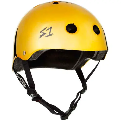 S1 Lifer Helmet Gold Mirror 1