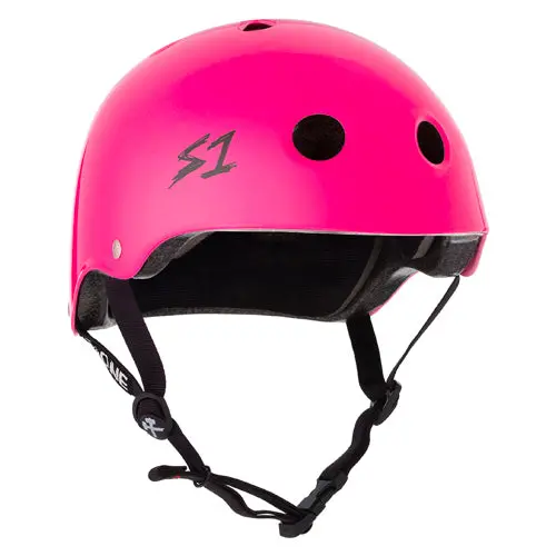 S1 Lifer Helmet Hot Pink Gloss 1