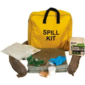 Eversoak® General Purpose Canvas Bag Spill Kit, 15 Gallon Capacity, 1 Spill Kit/Case 1