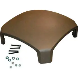 Rubbermaid Commercial® Landmark® Dome Top - Fg3975l1dwood 1