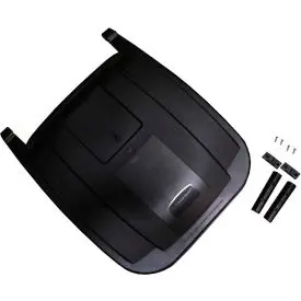 Rubbermaid® Lid For Brute Rollout Container, Black - Fg9w27l2bla 1