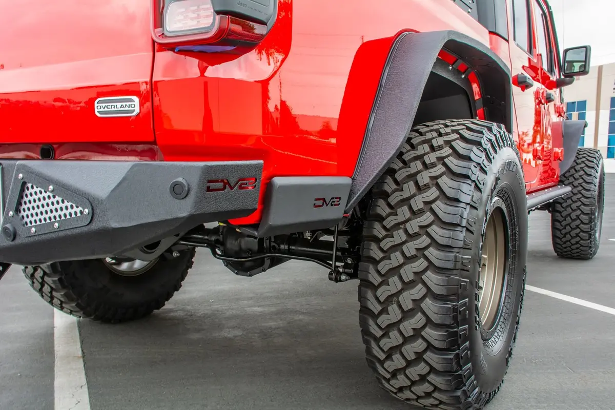 Dv8 Offroad Srgl-01 Bedside Sliders For 20-21 Jeep Gladiator Jt 1