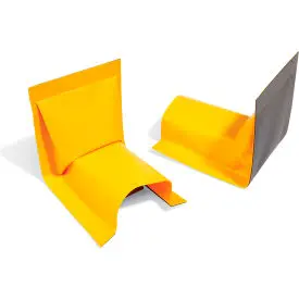 Spilltech Build Your Own Berm-2We Build Your Own Berm Wall Ends, 5-1/2"L X 3"W X 2"H, 2 Per Pack 1