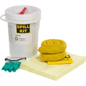 Spilltech Spkhz-5 Hazmat 5-Gallon Spill Kit 1