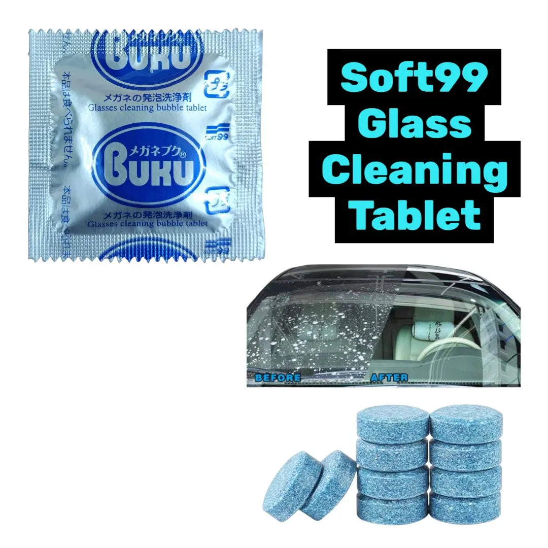 Soft99 Glass Cleaning Tablet 1
