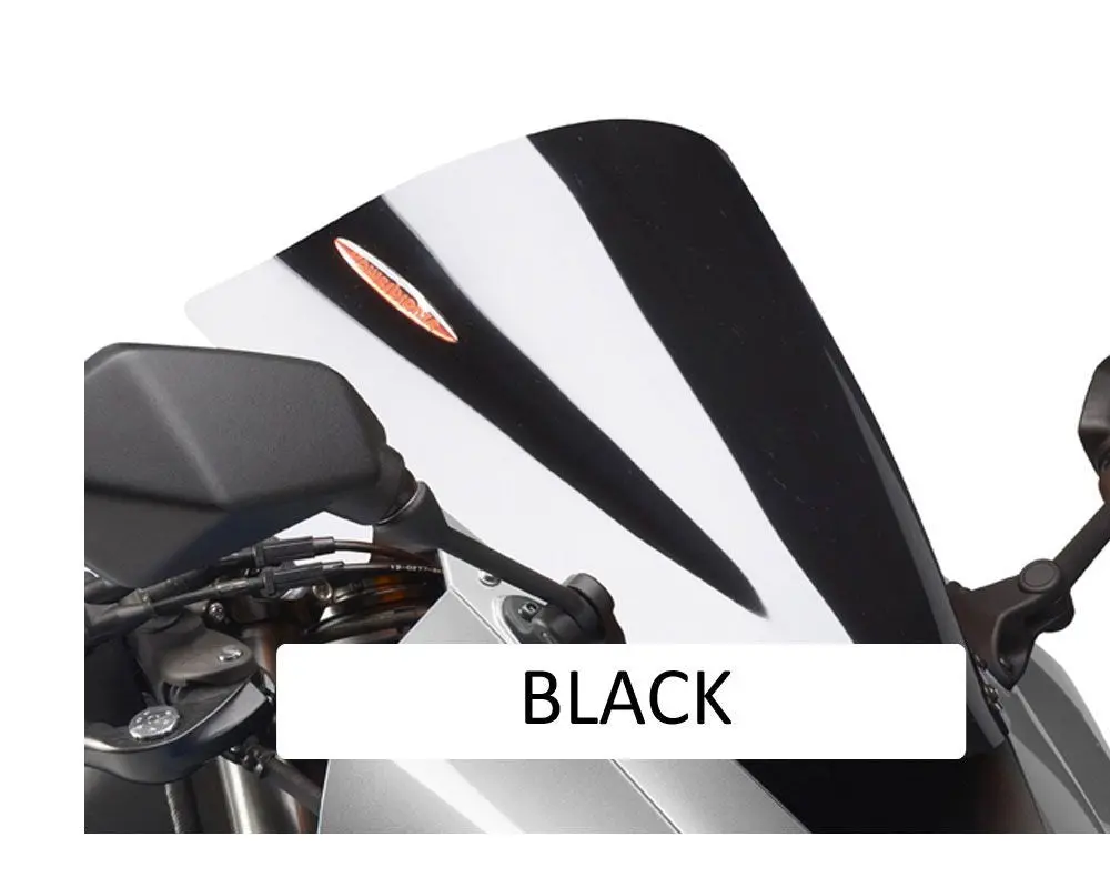 Triumph Tt600  00-2003  Airflow Solid Black Double Bubble Screen By Powerbronze. 1