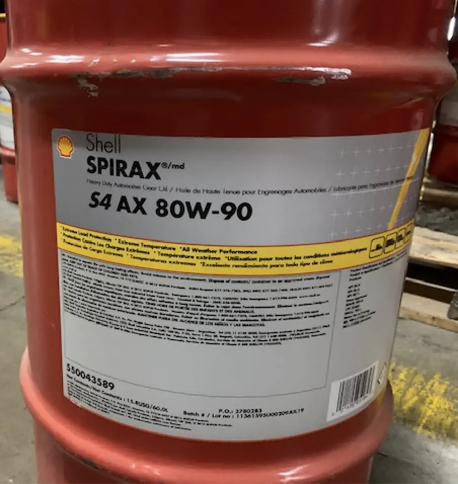 Shell Spirax Ax 80W-90 Multipurpose Heavy Duty Gear Oil Keg 1