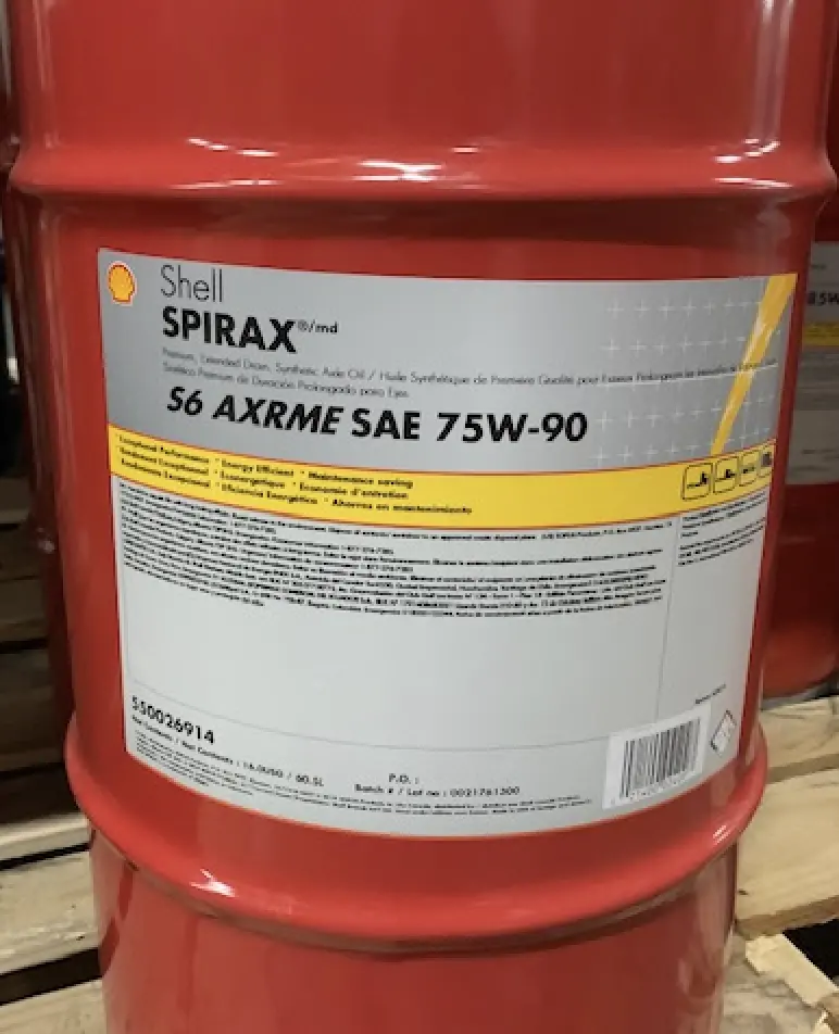 55 Gallon Drum Shell Spirax Hd 85W-140 Heavy Duty Extreme-Pressure Gear Oil 1