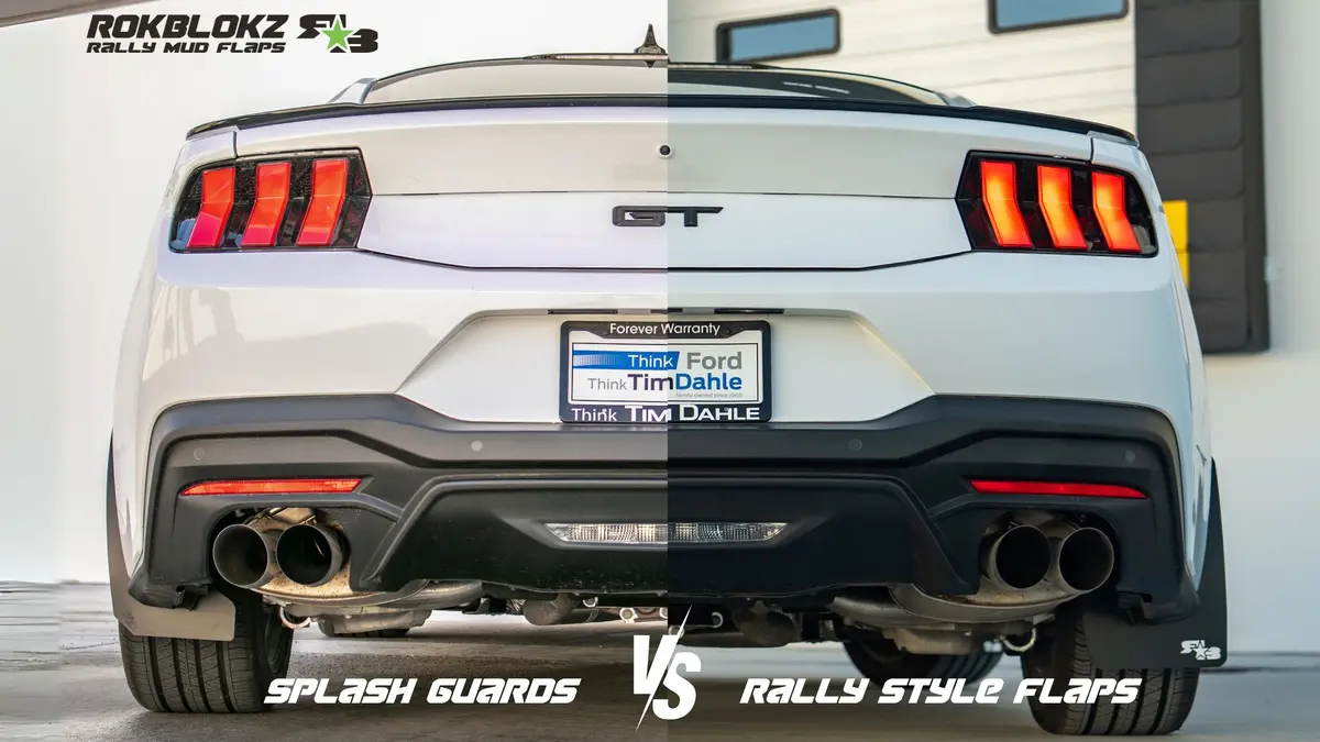 Ford Mustang Splash Guards 2024+ 4