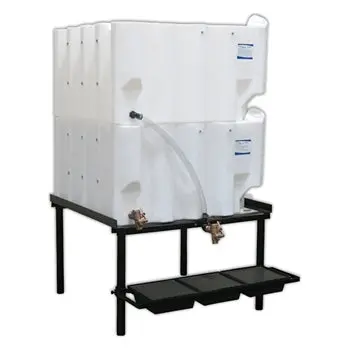 Tote-A-Lube Gravity Feed System (2) 130 Gallon Tanks 1