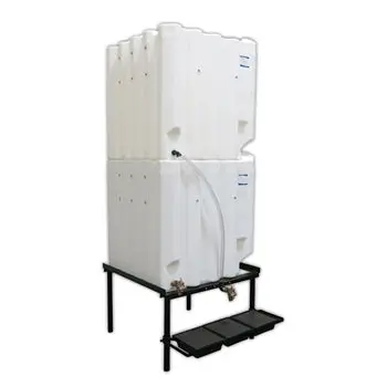 Tote-A-Lube Gravity Feed System (2) 240 Gallon Tanks 1