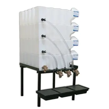 Tote-A-Lube Gravity Feed System (4) 35 Gallon Tanks 1