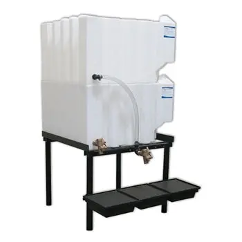 Tote-A-Lube Gravity Feed System (2) 70 Gallon Tanks 1