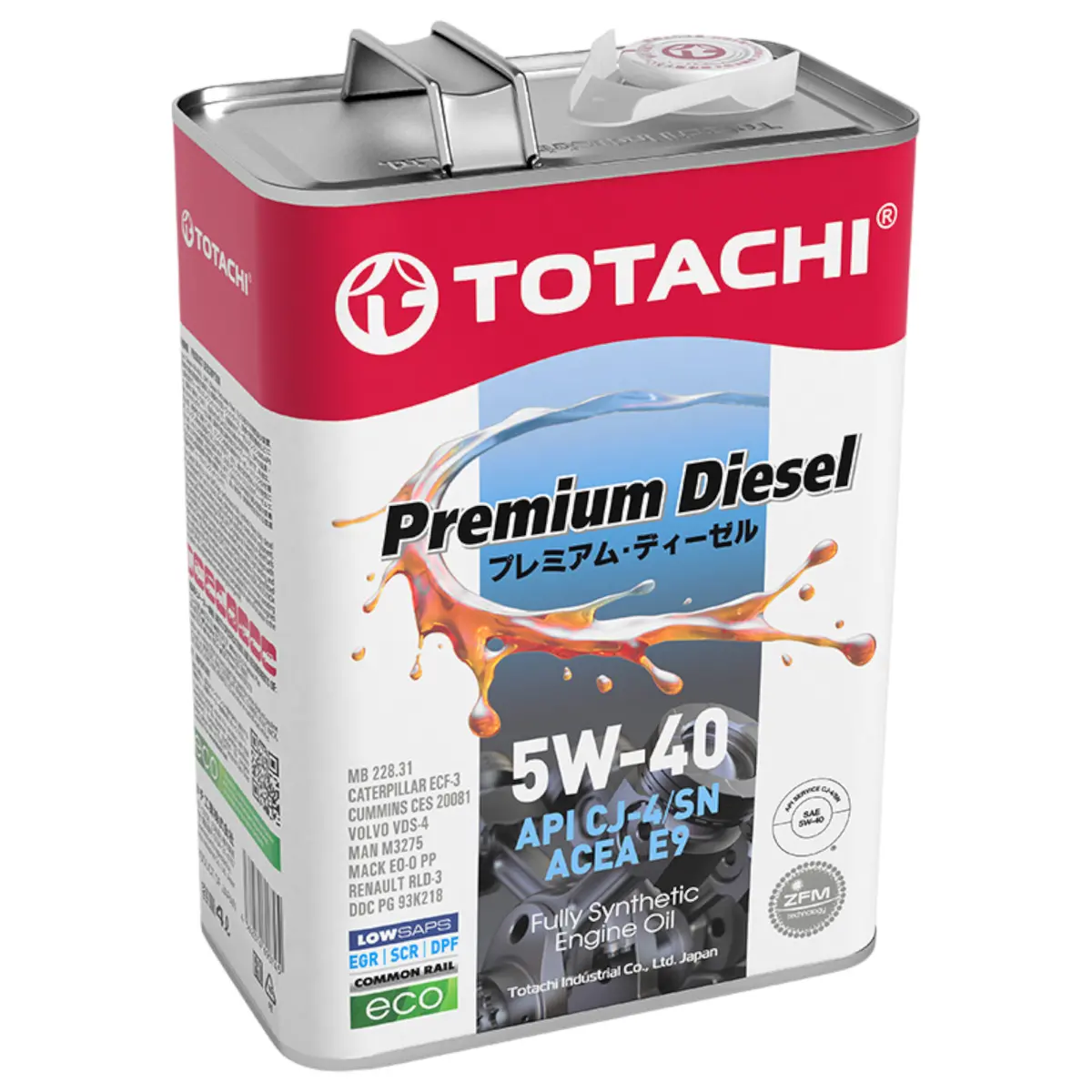 Totachi Premium Diesel 5W-40 (4 Liter) 1