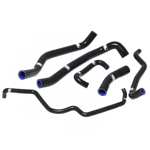 Triumph Daytona 675 / 675R 2006 - 2012  Samco Sport Silicone Hose Kit & Stainless Hose Clip Tri-5 1