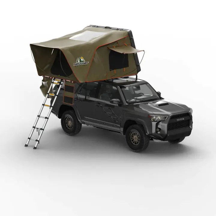 Tuff Stuff® Alpha™ Hard Top Side Open Tent, Black, 3+ Person Ts-Rtt-Cs-Bk 1