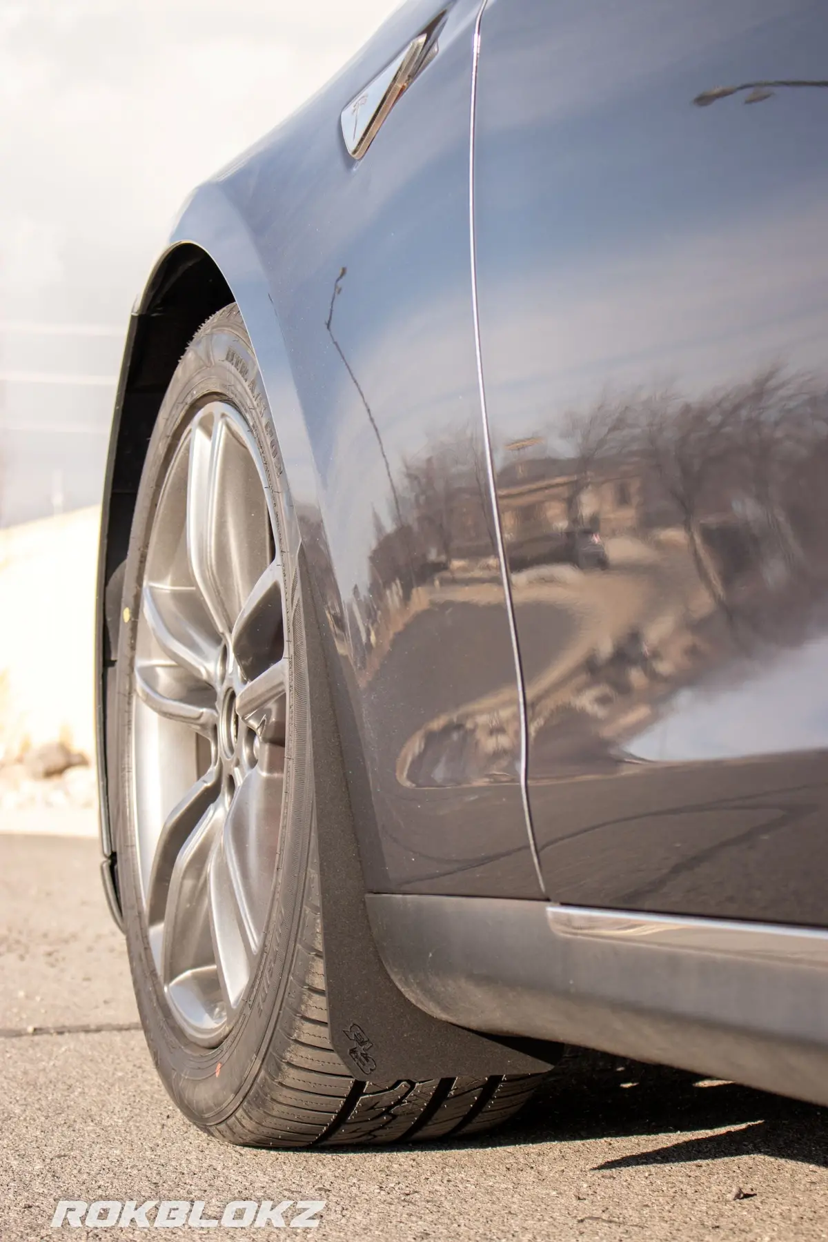 Tesla Model S 2012-2015 Rally Mud Flaps 11