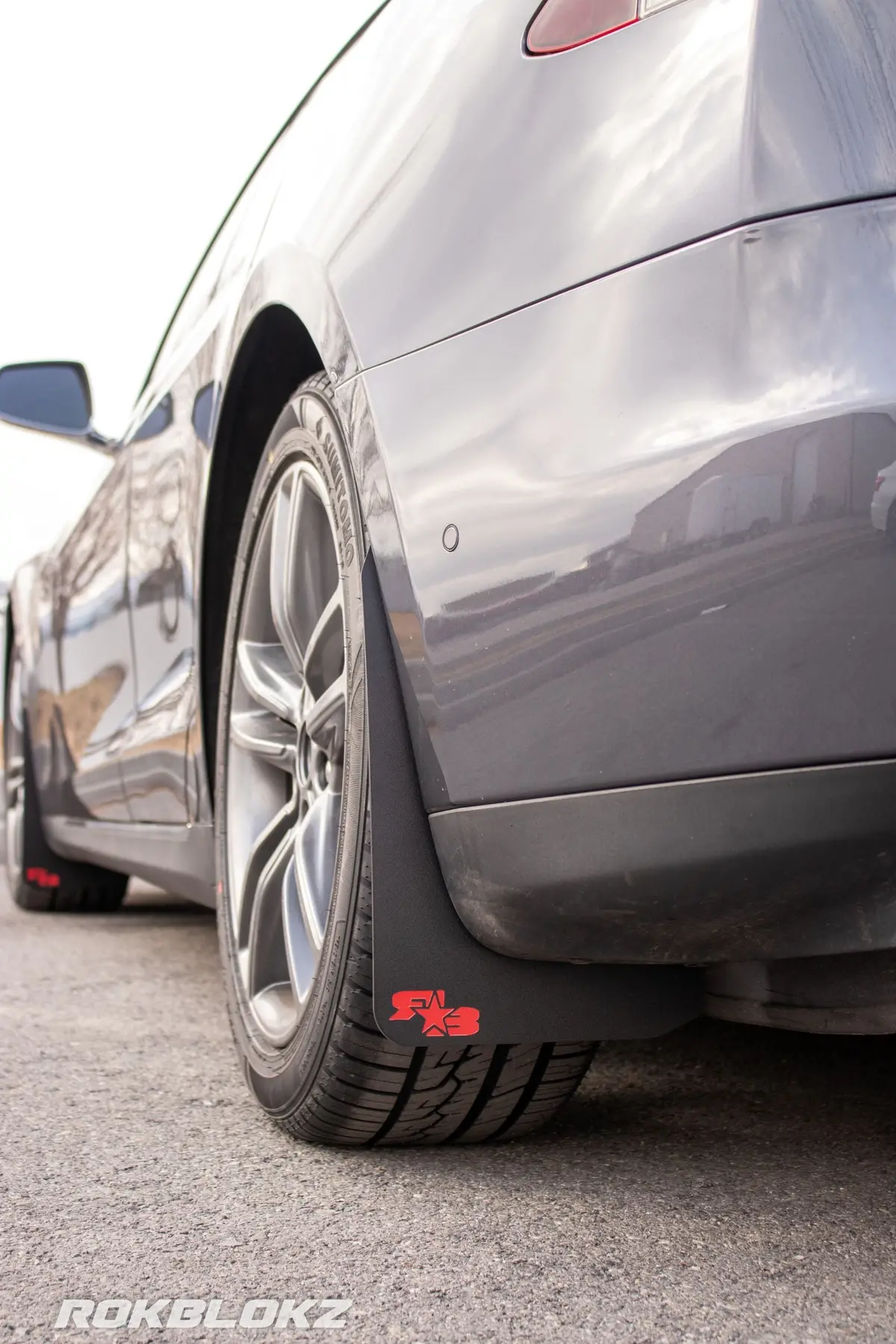 Tesla Model S 2012-2015 Rally Mud Flaps 3