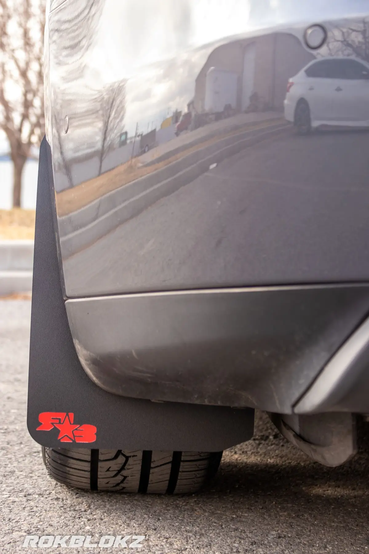 Tesla Model S 2012-2015 Rally Mud Flaps 4