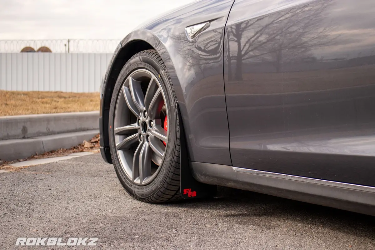 Tesla Model S 2012-2015 Rally Mud Flaps 5