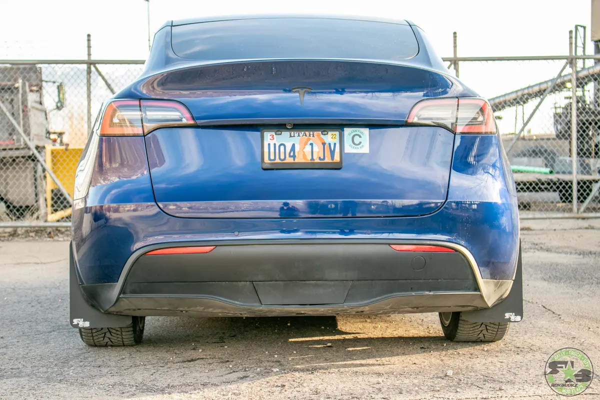 Tesla Model Y 2020-2024 Rally Mud Flaps 7