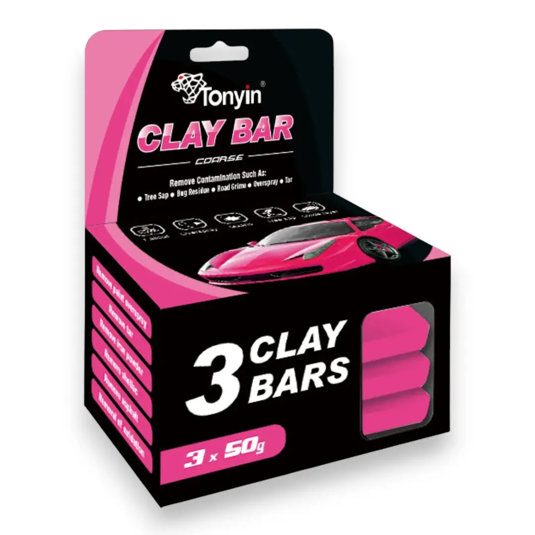 Tonyin Clay Bar 50G (Coarse) (Tb04c) 3 Pcs 1