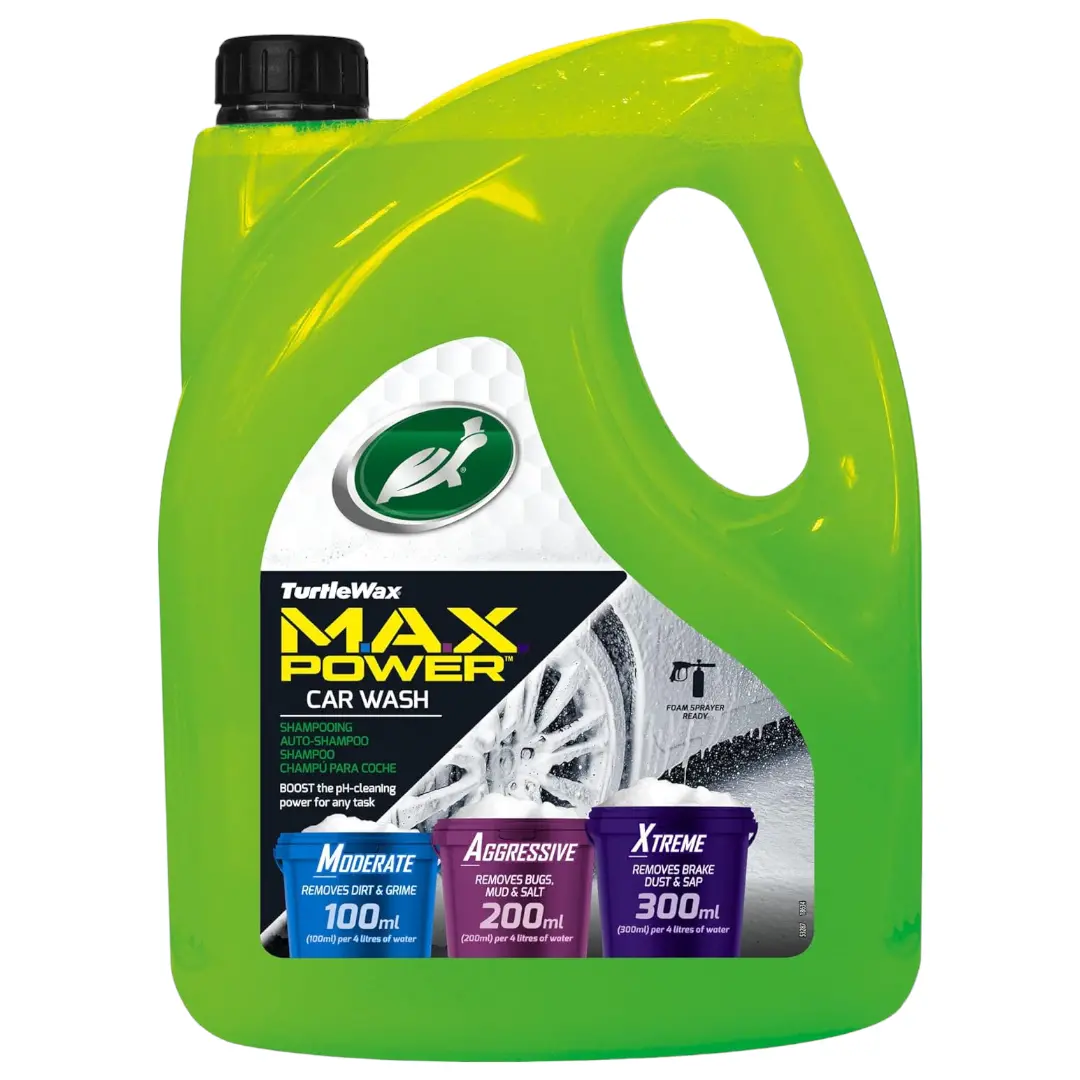 Turtle Max Power Car Wash 4 Liter 1