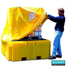 Ultratech Ultra-Ibc Spill Pallet® Pull Over Cover 1159 1