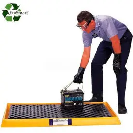 Ultratech Ultra-Containment Tray® 2350 With Grating - Black 1