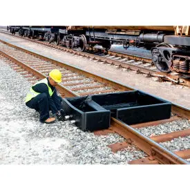 Ultratech 8490 Ultra-Track Berm®, 4' X 6' O.D., 40 Oz. Pvc, Black 1