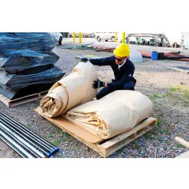 Ultratech 8757 Ultra-Containment Berm® Modular Model Replacement Liner For 25' X 55' Berm Blk 1