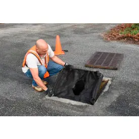Ultratech Ultra-Drain Guard, Economy Frame Model, 16" X 20" To 28" X 36", 10 Pack, Black 1