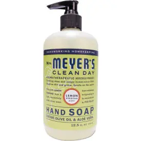 Mrs. Meyer's® Clean Day Liquid Hand Soap, Lemon, 12.5 Oz. Pump 6/Carton - 651321 1