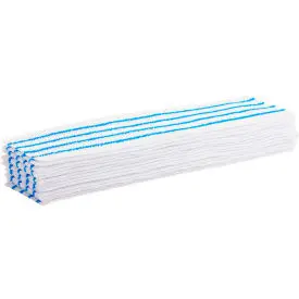 Rubbermaid® Hygen™ Disposable Microfiber Pad, White/Blue, 4-3/4X19, 50/Pk, 3 Packs/Carton 1