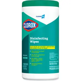 Clorox® Disinfecting Wipes, 7" X 8", Fresh Scent, 75 Wipes/Can, 6/Case - 15949 1