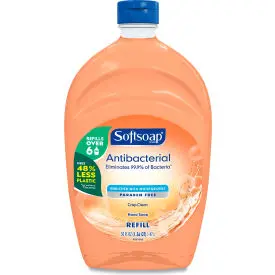 Softsoap® Antibacterial Liquid Hand Soap Refills, Fresh, Orange, 50 Oz. 1