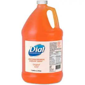 Dial® Professional Gold Antimicrobial Soap, Floral Fragrance, Gallon Bottle - 88047 1