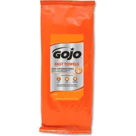 Gojo® Fast Wipes Hand Cleaning Towels, White 60 Wipes/Pack, 6 Packs/Case 1