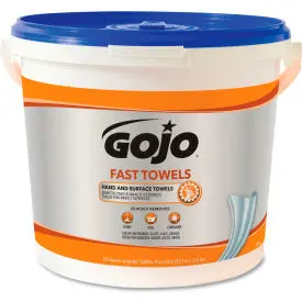 Gojo Fast Wipes Premoistened Hand Cleaning Towels, 225 Per Bucket, 2/Carton - Goj629902ct 1